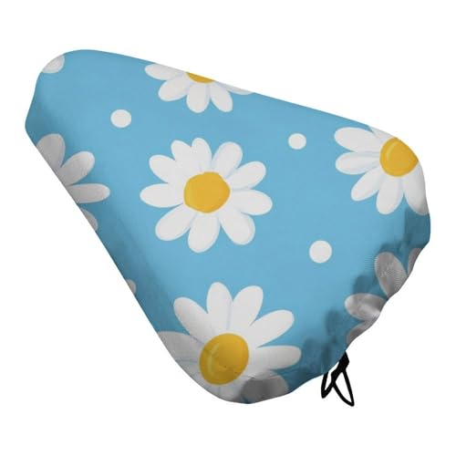 Light Blue Floral Daisy Cover