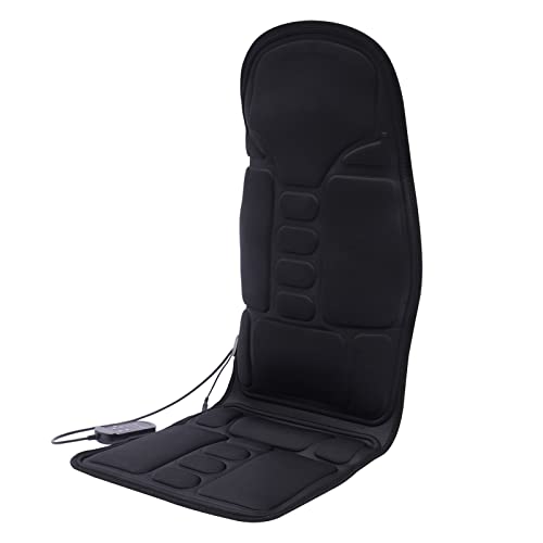 Massagesitzauflage mit Heizungsfunktion, 8 Programm, Rückenmassage 3 Intensitätsstufe einstellbar, Rückenmassagegerät mit Timer, Massagematte Weiche für Autositz, Stuhl, EU Stecker oder 12V Stecker Massagesitzauflage mit Heizungsfunktion, 8 Programm, Rückenmassage 3 Intensitätsstufe einstellbar, Rückenmassagegerät mit Timer, Massagematte Weiche für Autositz, Stuhl, EU Stecker oder 12V Stecker