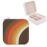 Ausgezeichnetes Material: Überzogen mit hochwertigem Kunstleder, umweltfreundlichem Material, weichem Samtfutter; diese Schmuckschatulle schützt Ihren Schmuck vor Verlust und schützt ihn vor Staub, Fingerabdrücken und Kratzern.