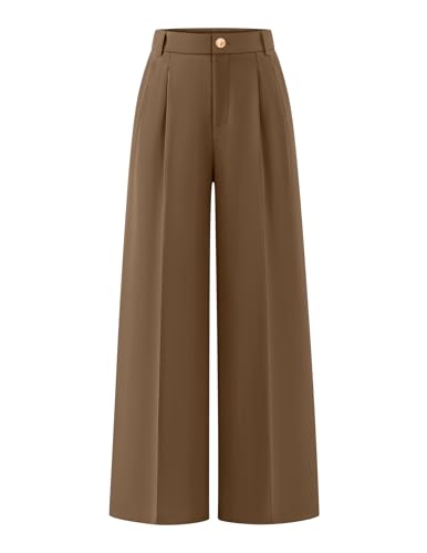 ZESICA Women's Wide Leg Dress Pants 2026 High Waisted Business