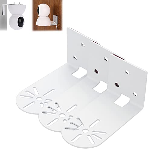 Sumnacon 3PCS Wall Mount Camera Shelf- Metal Small Wall Shelf with Adhesive,Universal Small Floating...