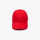 Lacoste Unisex Organic Cotton Twill Cap, Buoy, One Size