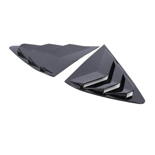 Persianas de ventana traseras para coche X6 F16 2015-2019, cubiertas protectoras ABS negro brillante