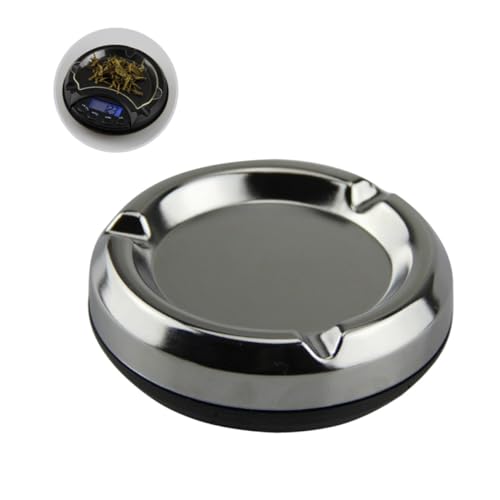 Báscula electrónica mini diseño cenicero 500g miniatura 1
