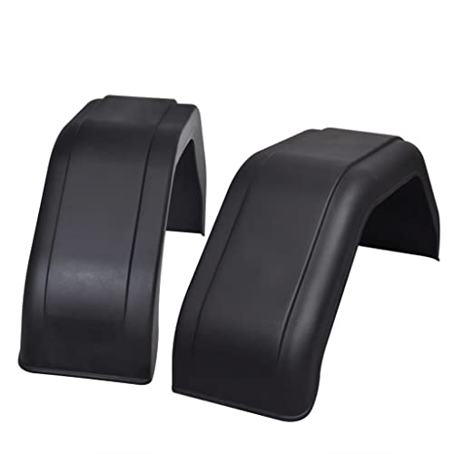 vidaXL 2X Garde-Boue pour Remorque 200x680 mm Débris Carrosserie Résistant