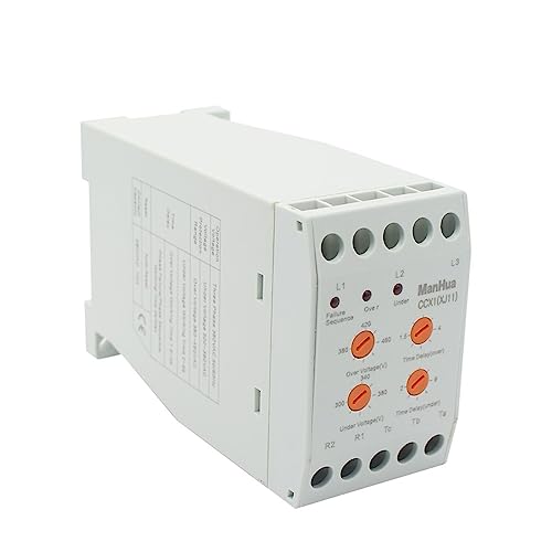 Relais protection CCX1 triphasé rail DIN à détection de défaillance instantanée - 4