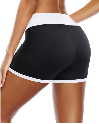 Image of Yonique Womens Swim Shorts Bathing Suits Bottoms Swimsuit Bottoms(Available in Plus)