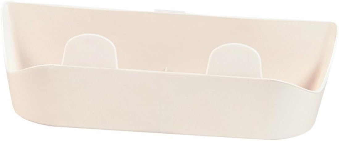5Pcs Wall Mounted Shoes Rack Creative Punch Slippers Organizer Plastic Bathroom Storage Holder Space Saving Beige Design