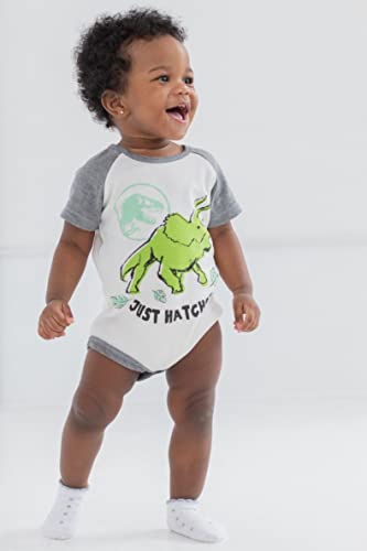 Jurassic World Welcome To The Universe Baby Baby Bodysuit (Pack Of 4) #TOP1
