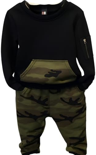 Googo Gaaga Printed SweatShirt with Joggers for Boys - Cotton Clothing Set for Baby Boy | Soft Fabric Full Sleeves Sweat Shirt | Regular Fit Kids Outfit