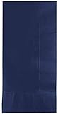 100 Navy Dinner Napkins for Wedding, Party, Bridal or Baby Shower, Disposable Bulk Supply Quality Product (Navy)