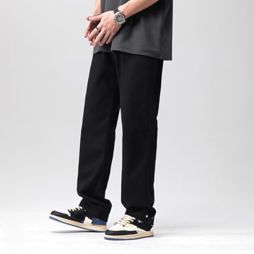 Jeans Pants Trousers Denim Spring and Autumn Loose Men's Stretch Classic Floor2