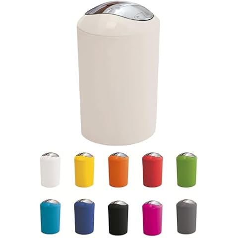 KW Gleam 5L Swing Bin for Bathroom/Kitchen Cover