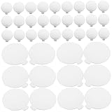 ELAYARD 100Stücke Mousse Kuchenbretter Lebensmittelechte Kuchenbasen für Hochzeiten Geburtstage Party Dessert Displays Stabiles Design für Schwere Kuchen