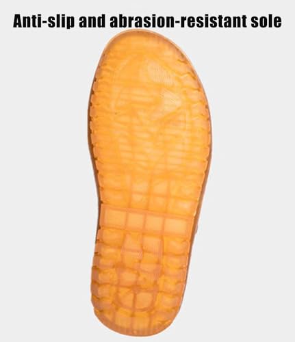 Men's Closed Toe Sandals Leather Business Sandals Beach Fisherman Sandals Walking Hiking Sandals3