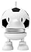Produktbild Hoptimist Fußball Bumble, Fussball Deko und Gadget fürs Schreibtisch, Büro und Zuhause, Geschenk oder Geburtstag Deko, Höhe 7,6 cm, Durchm. 5,8 cm