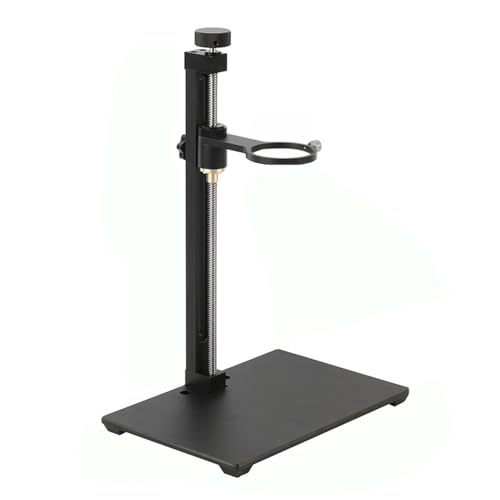 ラボ用顕微鏡アクセサリー 48MP 1080P 2K HDMI USB 産業用デジタルビデオ顕微鏡カメラ 130X ズーム C マウントレンズ PCB 修理はんだ電子拡大鏡(Stand B)