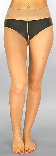 Image of Mona's Choice Second Skin Ultra Sheer to Waist Glossy XL Pantyhose /Mens Pantyhose /Mens Trouser Tights