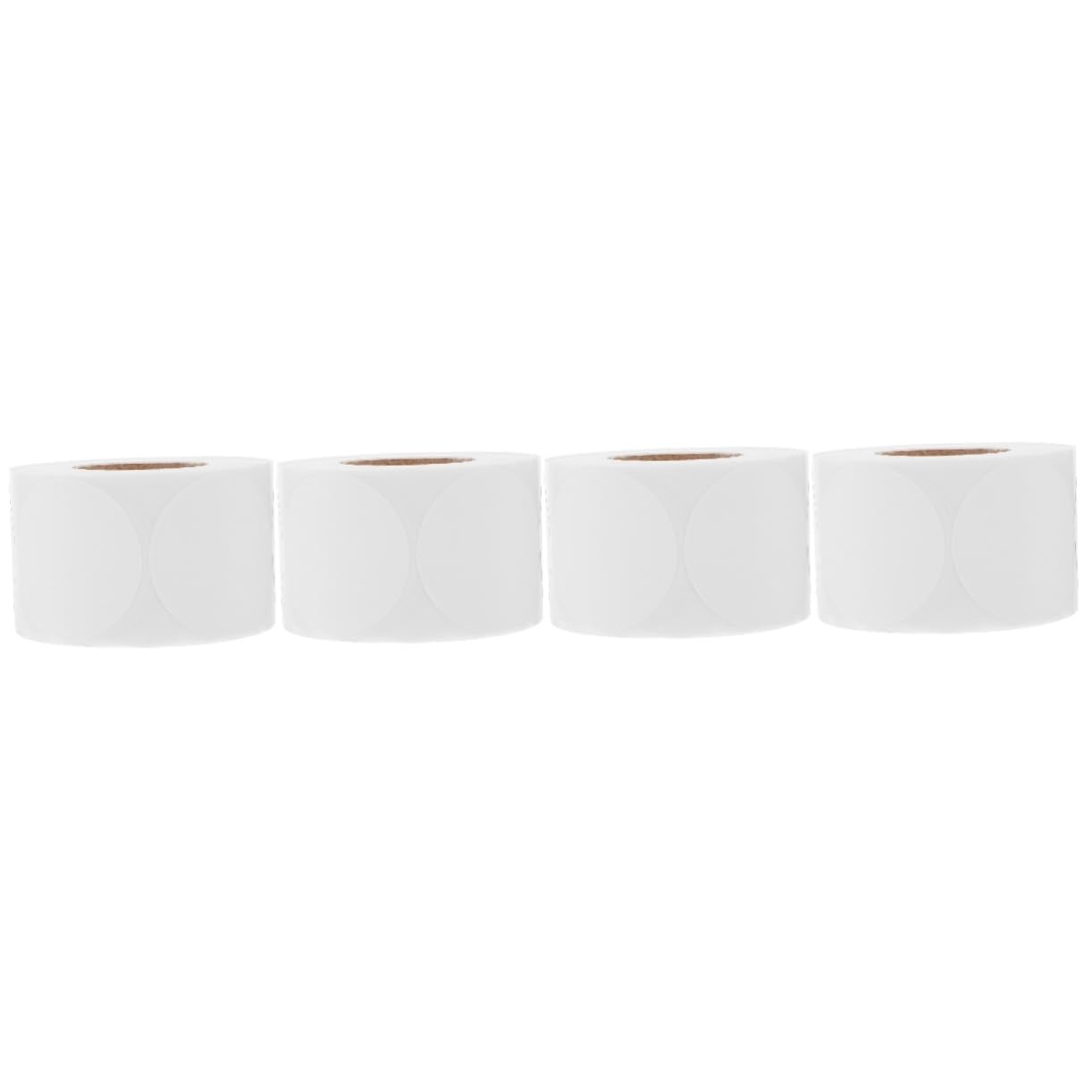 4 Rouleaux Papier Thermique Étiqueter Autocollant Pour Ongles Étiquettes D'adresse Autocollantes Étiquettes Thermiques Autocollant D'étiquettes De Nom Blanche Autocollants
