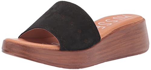 Musse & Cloud Men's Platform Wedge Slip on Sandal