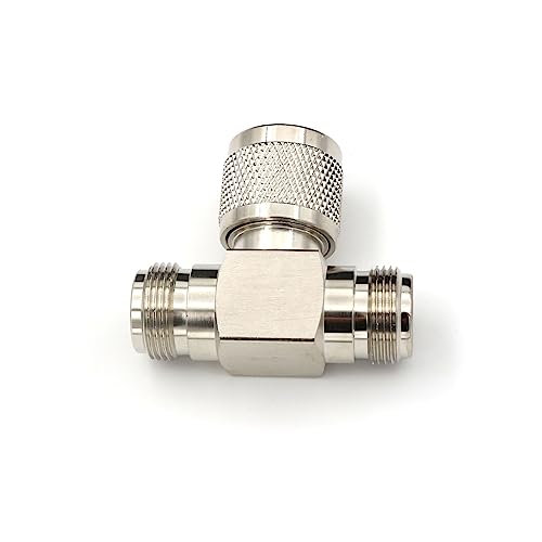 Conector coaxial N tipo macho a macho miniatura 3