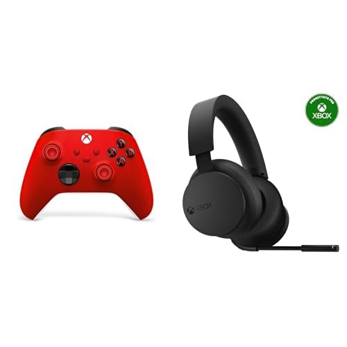 Xbox Controller Wireless - Pulse Red - per Series X|S, Windows 10/11, Android, iOS Cuffie Wireless Series X|S, One e dispositivi Windows