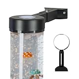 SENTAUR Wall Bracket for Sensory Bubble Tube Lamp | 10–30cm Adjustable Dual-Ring Holder for 10cm Diameter Tubes | Anti-Spill Stable Base Support for Sensory Rooms, Schools, Daycare & Home Use