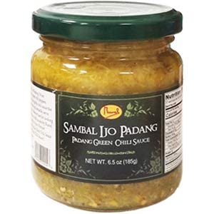 Runel Sambal Ijo Padang (Padang Green Chili Sauce) 6.5 oz (Pack of 2)