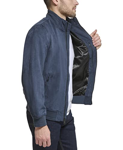 Image of DKNY Men's Modern Knit Collar Bomber Jacket