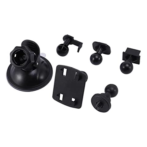 Hausdec Car Suction Cup for Dash Cam Holder Vehicle Video on Windshield and DashBoard Mount with 5 Types 360 Degree Angle View for Driving GPS Cover