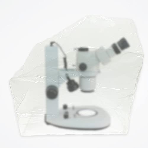 Funda Protectora para microscopio estereoscópico, Compatible con microscopios estándar de tamaño Completo - Accesorios para Instrumentos de Laboratorio, PVC (22'x13'x20.8')