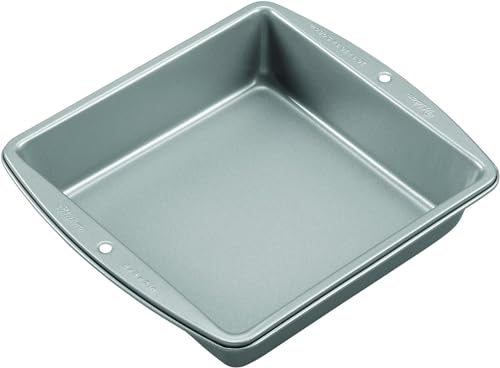 Wilton Square Cake Pan, Recipe Right, Non-Stick, 20.3cm (8in) for Perfect Baking - Image 3