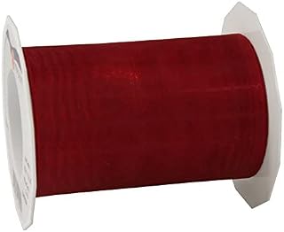 C.E. Pattberg Sheer Organza Ribbon Lime Green, 27 Yards Gift Wrap Ribbon, 1 inch Width, Accessories for Decoration & Handicrafts, Decoration Ribbon for Presents, for Every Occasion