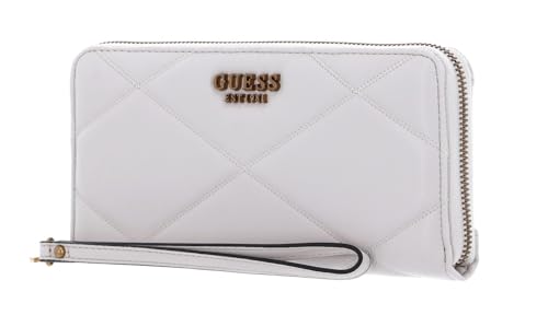 Questo GUESS portafoglio in formato trapuntato e con cinturino da polso è un compagno perfetto per tutti i giorni. Il portafoglio manterrà le tue finanze ben strutturate. Rapidamente si trova il desiderato. Dimensioni: 21 x 10 x 2,5 cm