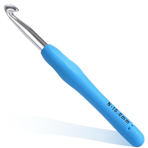 10mm Crochet Hook, Ergonomic Crochet Hooks with...