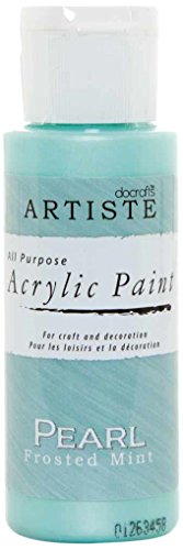 Artiste All Purpose Perlen Frosted Mint - Pintura acrílica, Color Menta