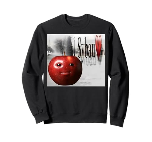 Drôle SYBAU Silly AI Apple gen z Meme BrainRot Humour Sweatshirt