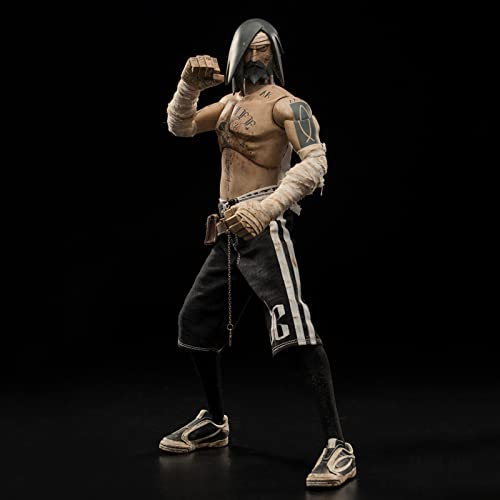LJIS 1/6 Fighting Jesus Actionfiguren Hochwertiges Umweltfreundliches PVC-Material Angry Essene Model Statuen Geeignete Gegenstände Für Die Schreibtischplatzierung Cover