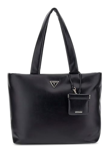 GUESS sac shopper noir Sunetra grand sac à main épaule femme