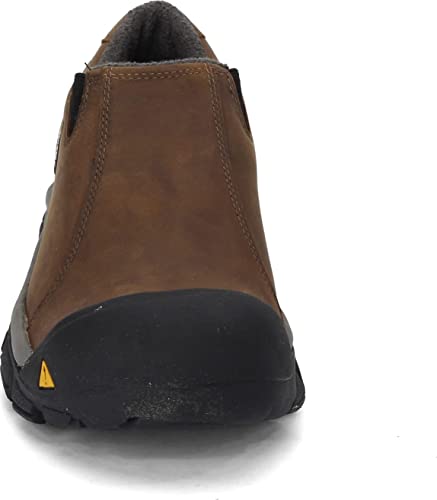 Keen Men's Brixen Waterproof Slip On Mules, Slate Black/Madder Brown, 8 #TOP1
