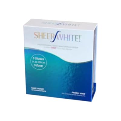 Sheer White Teeth Whitening Strips
