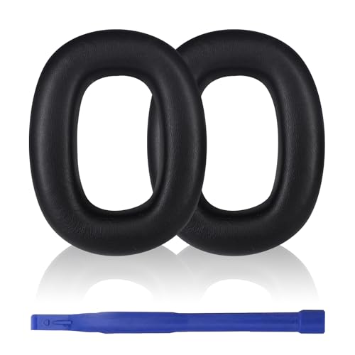 Aiivioll Replacement Earpads for Bowers & Wilkins Px8/Px7 S2 Headphones, Protein Leather Ear Cushions/Earmuffs with Memory Foam (Black)