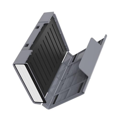 Scatola di archiviazione per hard disk resistente, adatta a supporti per unità da 4 x 2,5 o 1 x 3,5 o 1 x 3,5 o 10 dischi solidi per l'organizzazione dei viaggi