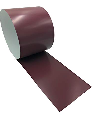EAGLE 1: 26 Gauge General Use or Roofing Flashing Rolls - DIY or Contractors (Burgundy, 16 in x 10 FT)