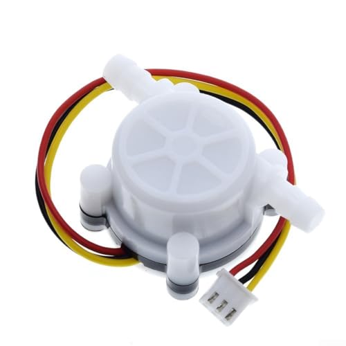 Jotekonoby YF-S401 - Sensor de flujo de agua con tecnología de efecto Hall, contador de caudal de 0,3-6 l/min para calentadores de agua y máquinas de café, construcción de plástico y metal