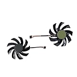 2 broches GA71S2H REMSEY Ventilateur de Refroidissement 85MM 4PIN 2PIN 65MM 2PIN GA71S2H GeForce GTX 1050 GPU Ventilateur Compatible for ZOTAC GTX1050 GTX1050Ti GTX 1050 Ventilateur à Profil Bas Kindly (Color : A)