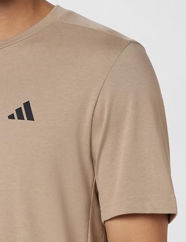 Image of adidas Men's Polyester Geometric Regular Fit T-Shirt