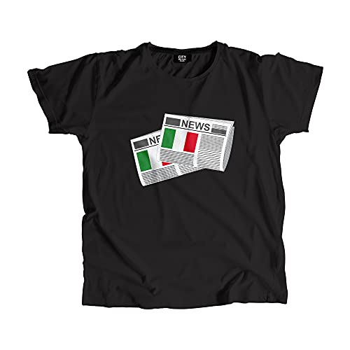 T-shirt Italy Newspapers anti-déformation qui résout le manque d'originalité