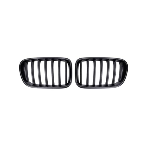 Calandres avant pour BMW X3 F25 plastique noir mat contre les grilles usées