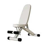 Banco de pesas ajustable for entrenamiento de cuerpo completo, banco de entrenamiento plegable for gimnasio en casa, banco de pesas multiusos for press de banca, sentado, inclinado, declinado plano(Gr